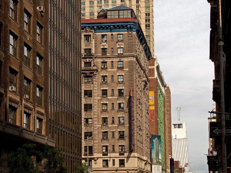 Hotel mitten in New York