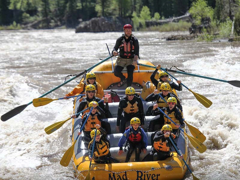 Rafting auf dem Snake River