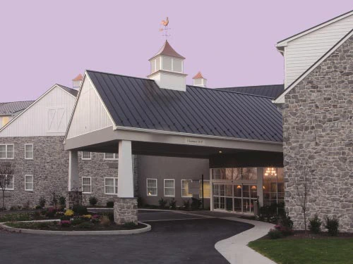 Außensicht vom Hotel in Lancaster