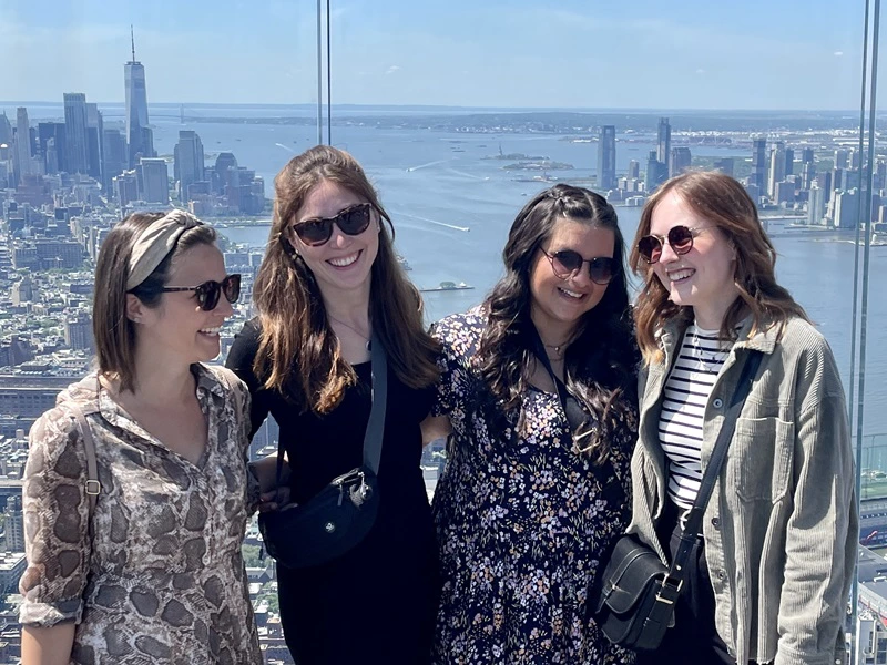 Erinnerungsfoto in New York