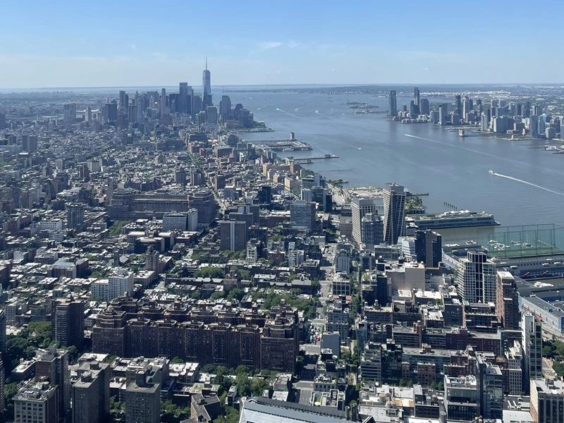 Hudson River zwischen Manhattan und Brooklyn