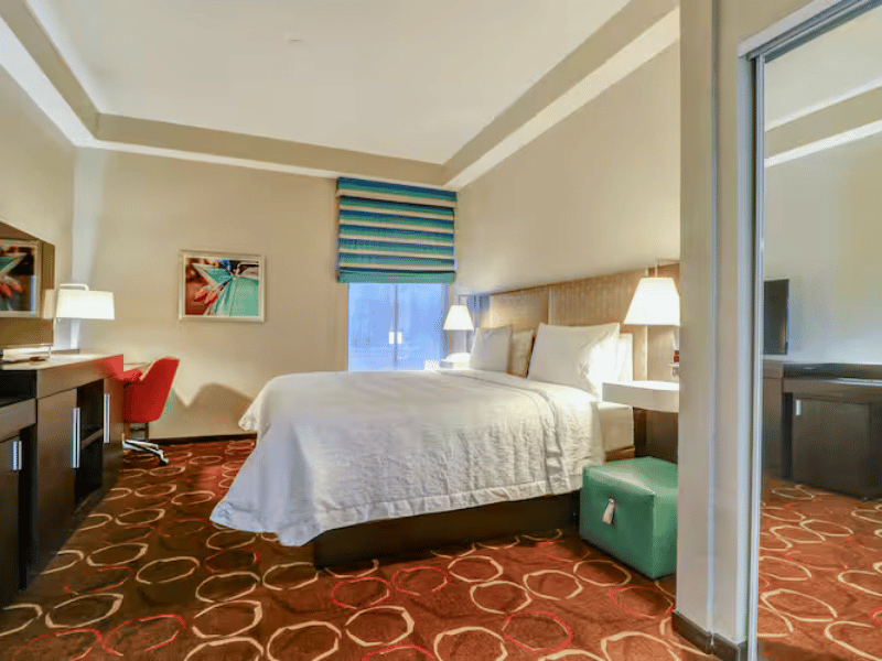 Zimmer des Motels in Las Vegas