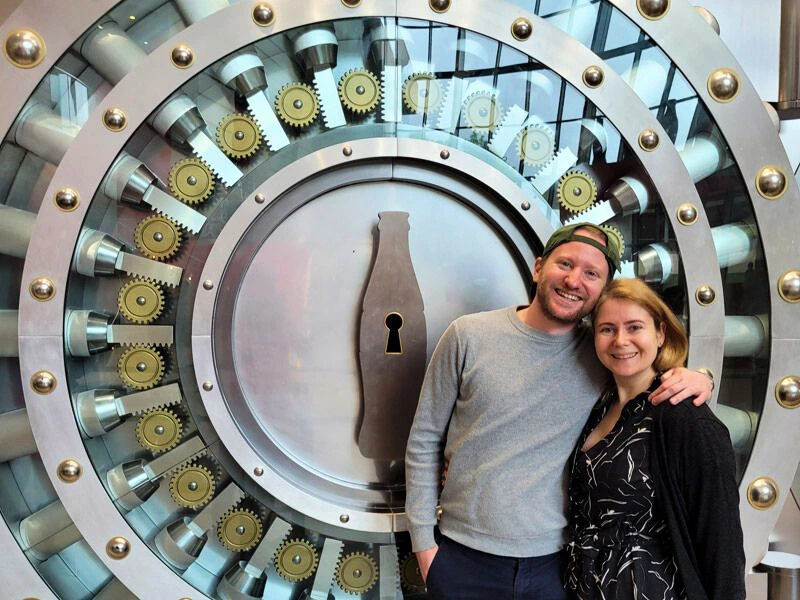 Im Coca Cola Museum in Atlanta, USA