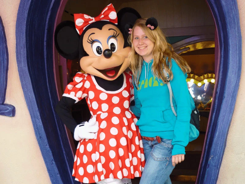 Zu Besuch bei Minnie Maus