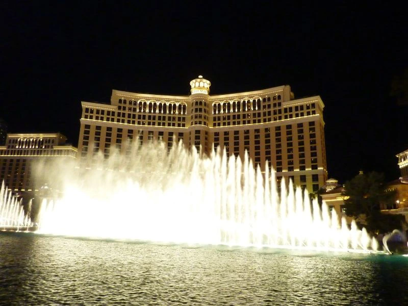 Wasserspiele vor dem Bellagio in Las Vegas