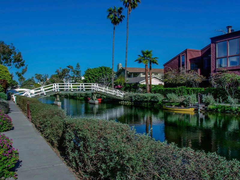 Kanal in Venice Beach
