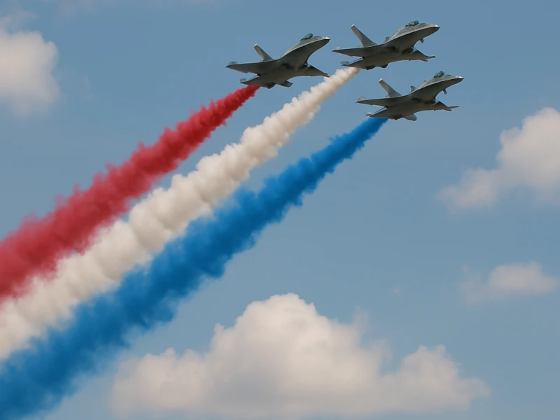 Amerikanische Flugzeuge mit USA Farben
