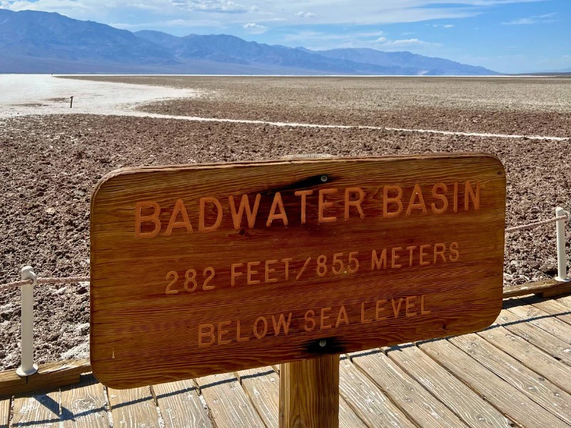 Badwater Basin im Death Valley, USA