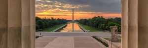 Blick auf die National Mall in Washington