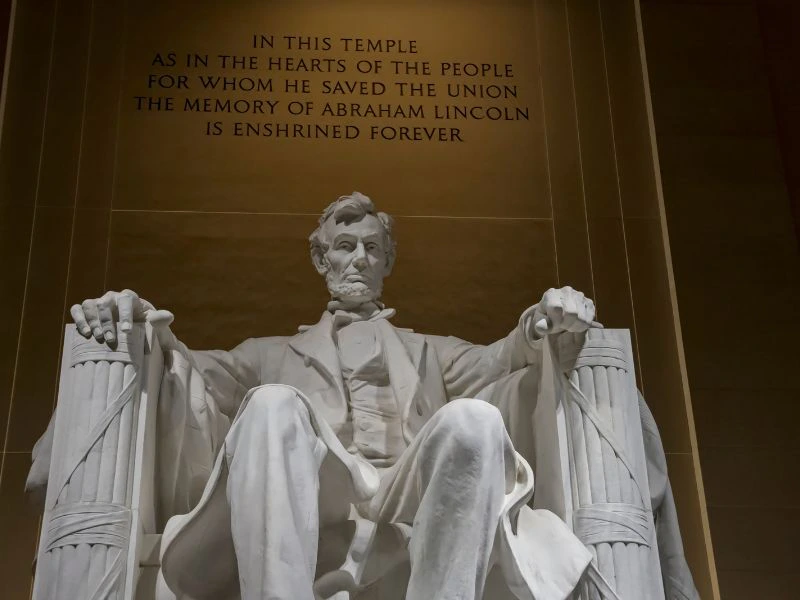 Das Lincoln Memorial in Washington