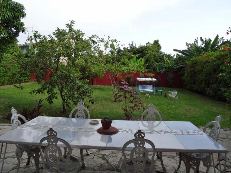 Garten einer Casa im Vorort von Santiago de Cuba