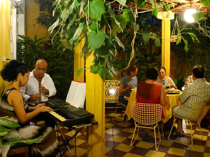 Aufenthaltsraum in einer Casa in Santa Clara in Kuba