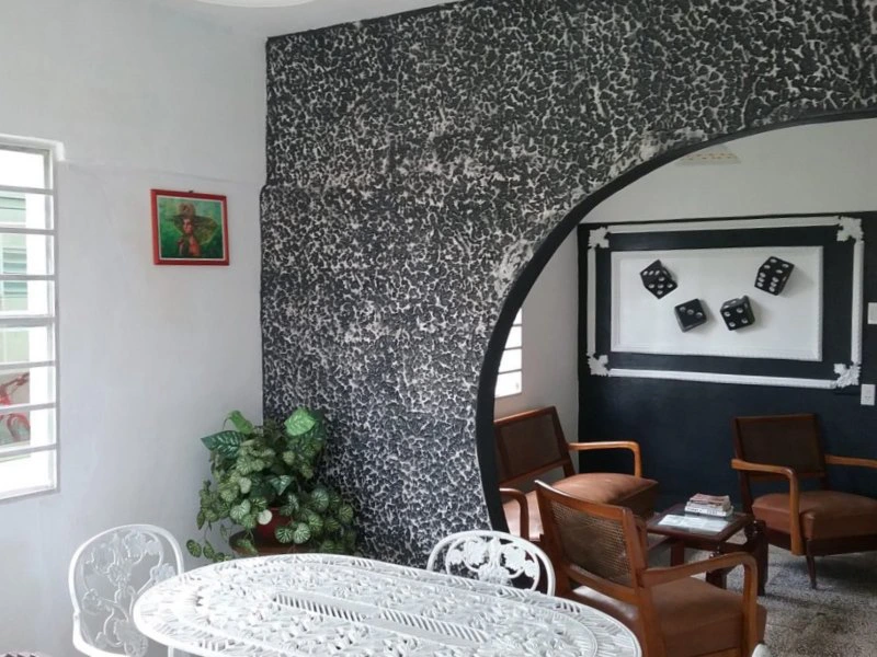 Esszimmer in einer Casa in Playa Larga in Kuba