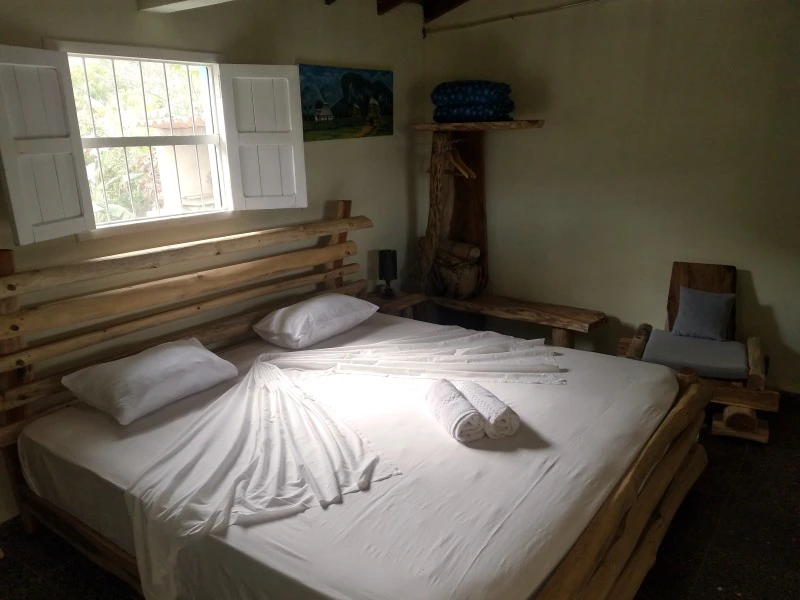 Zimmer in der Casa in Vinales in Kuba