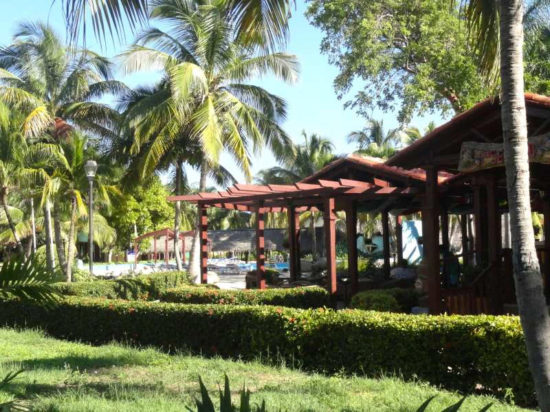 Garten im Hotel in Santa Lucia in Kuba