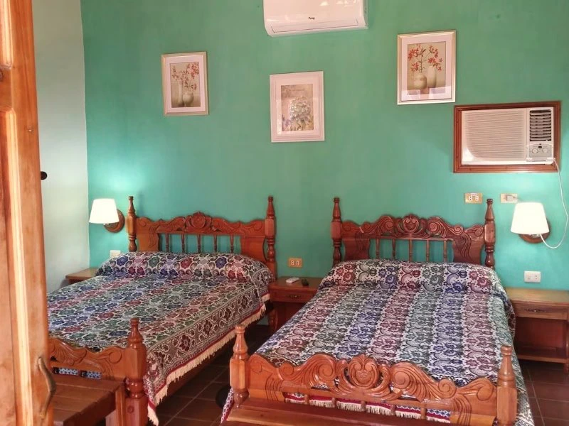 Nettes Zimmer einer Casa in Remedios in Kuba