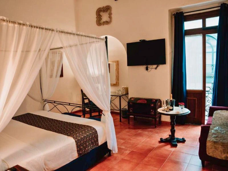 Zimmer im Komforthotel in Puebla