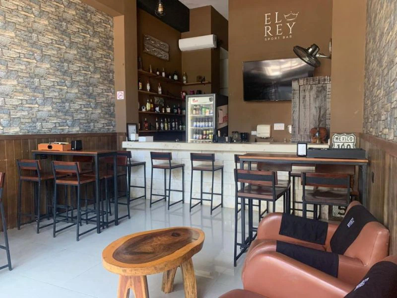 Bar im Hotel auf der Isla Mujeres