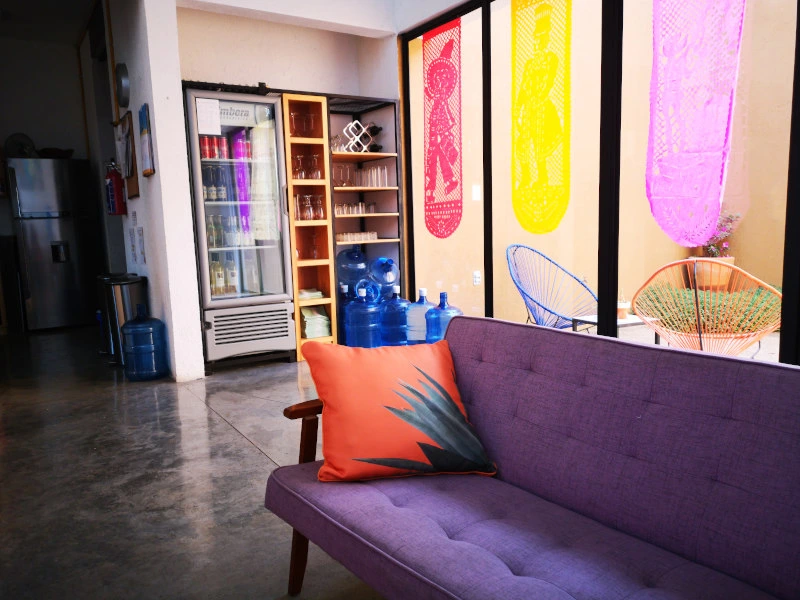Modernes Hotel in Oaxaca in Mexiko