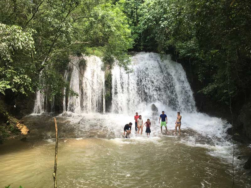 Wasserfall in Mexiko