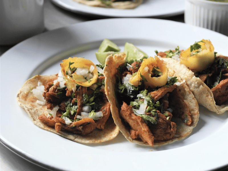 geschmortes Fleisch Mexikanische Küche