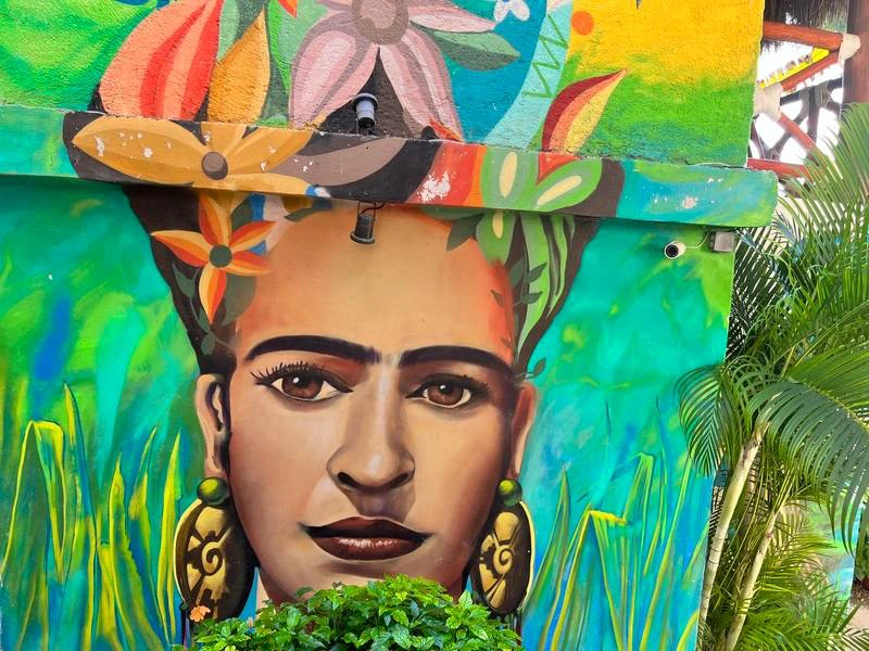 Graffiti auf Holbox
