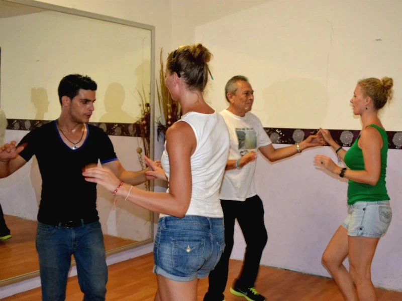 Salsakurs in Campeche in Mexiko