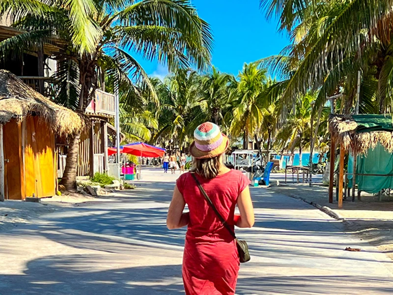 Entspannen in Mahahual in Mexiko