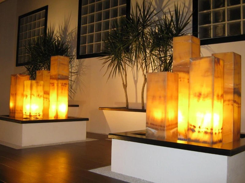 Eingang des Hotels in Puebla in Mexiko