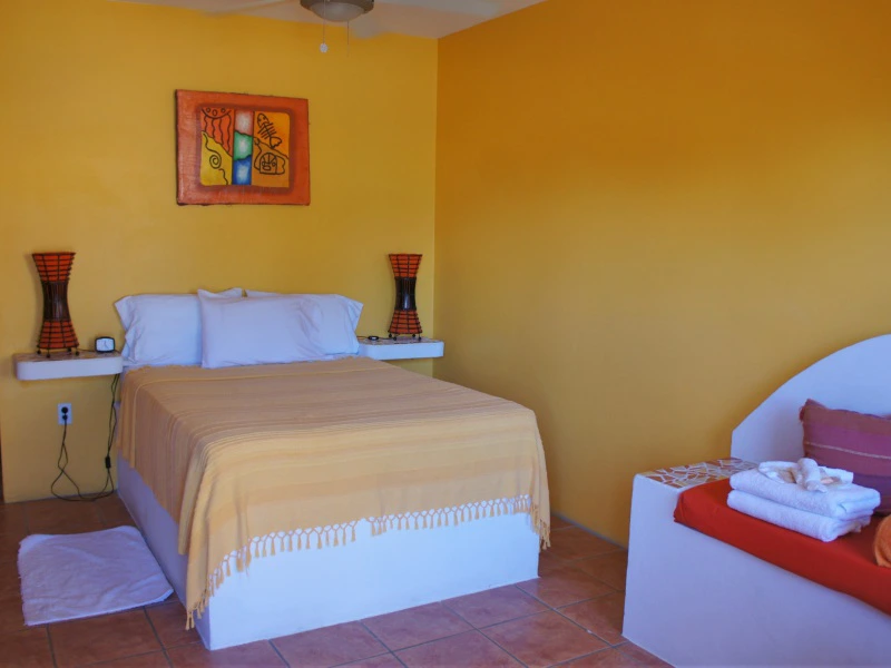 Hotelzimmer in Caye Caulker in Belize