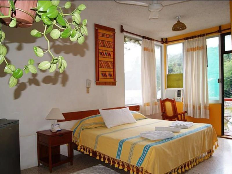 Zimmer im Hotel in Puerto Angel in Mexiko