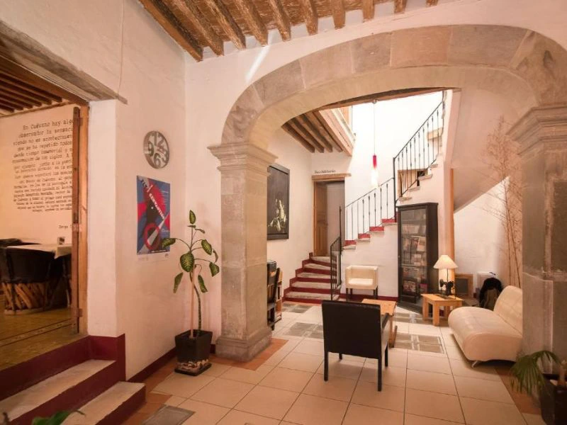 Lobby im der Unterkunft in Guanajuato, Mexiko