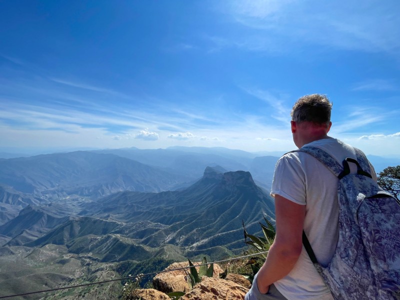 Aussicht auf die Berge in Sierra-Gorda