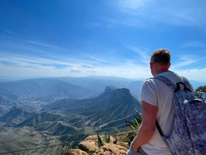 Aussicht auf die Berge in Sierra-Gorda