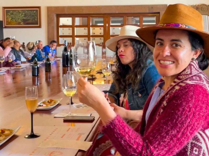 Käse und Wein Verkostung in Tequisquiapan