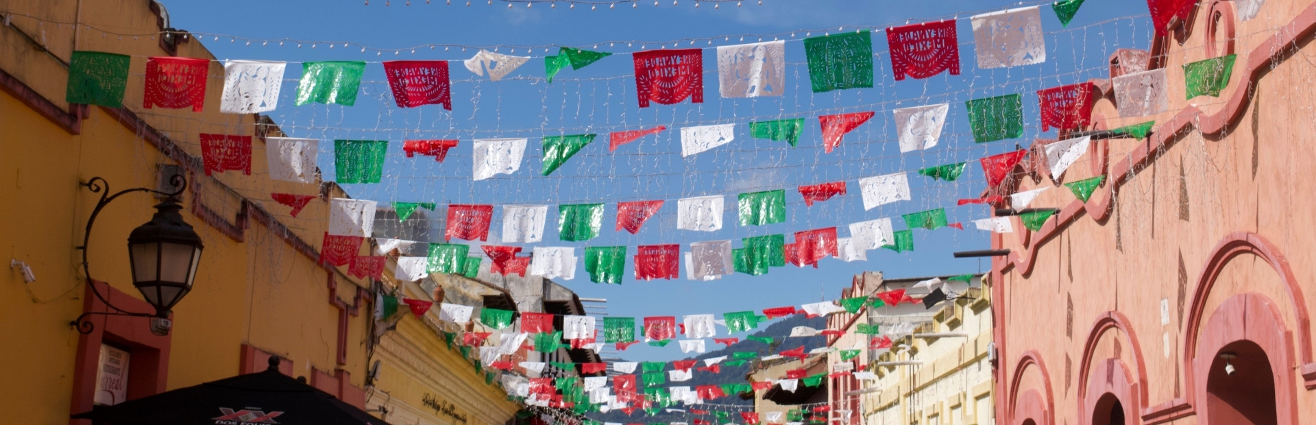 Straße in Mexico