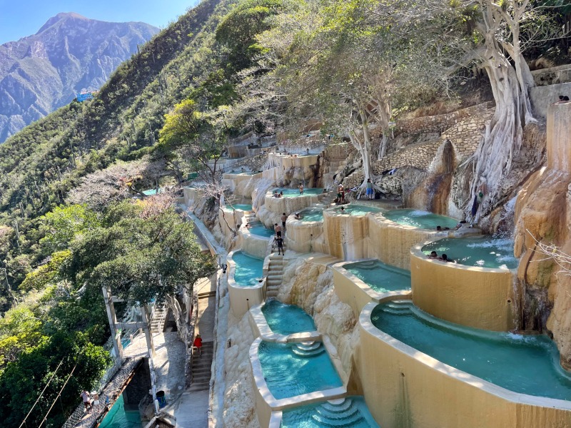 Die heißen Quellen von Tolantongo