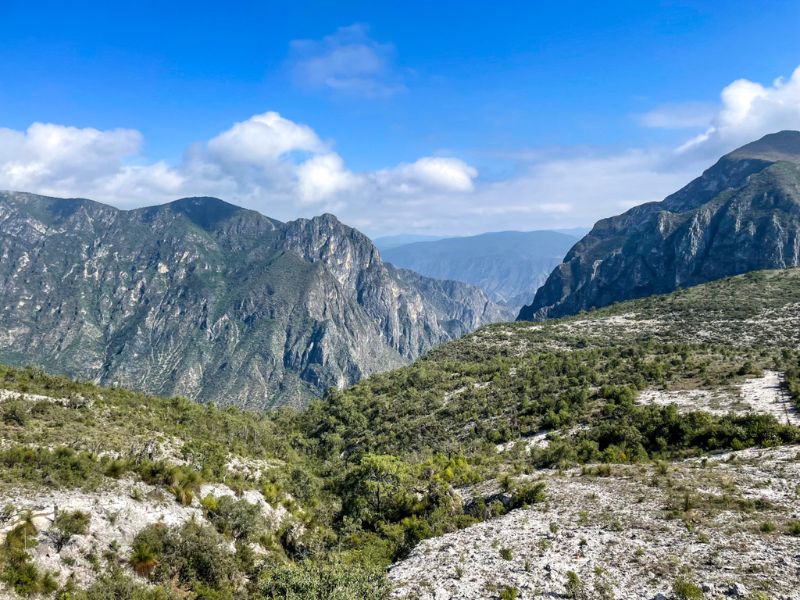 Berge in Tolantongo in Mexiko