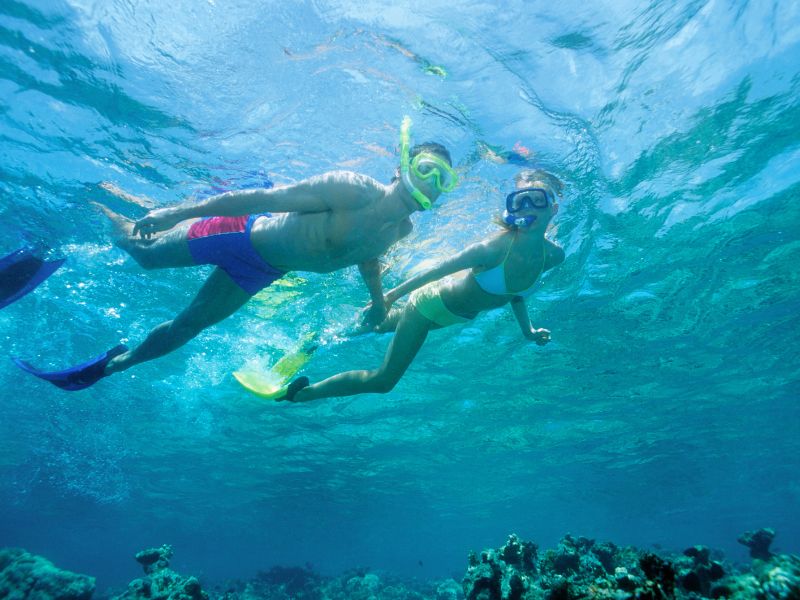 Schnorcheln im Pazifik bei Puerto Ángel