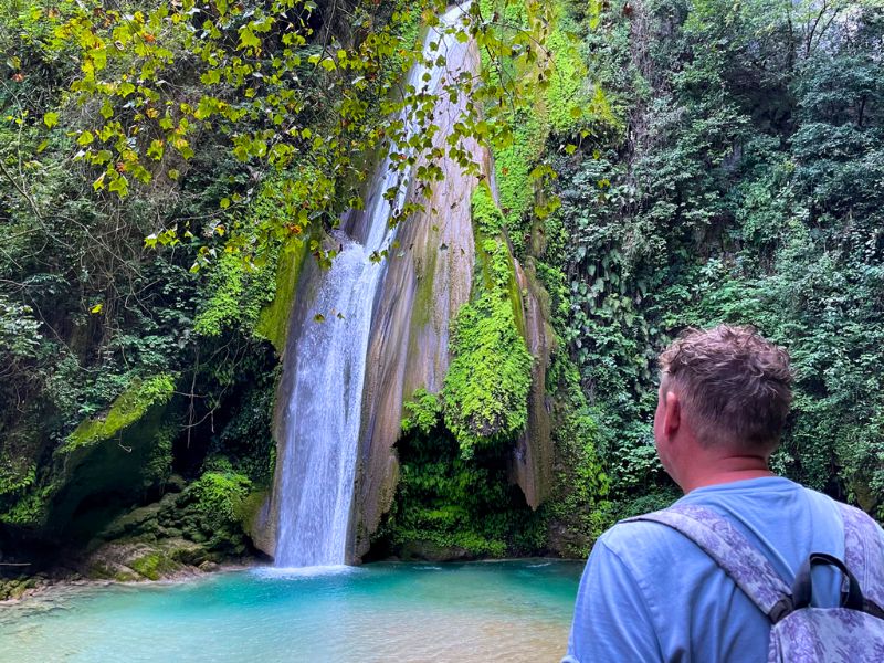 Wasserfall in der Sierra Gorda in Mexiko