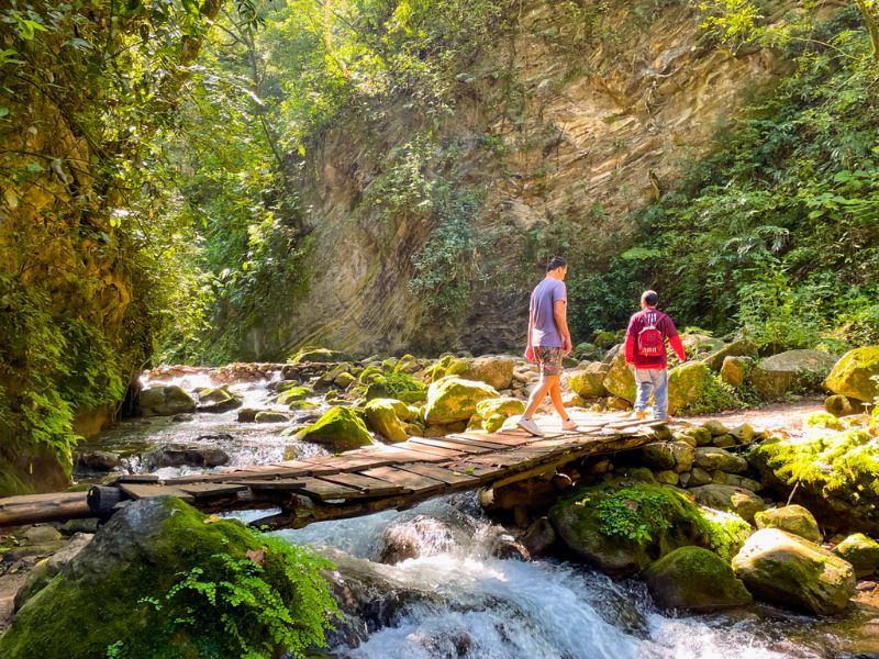 Naturaussicht in Sierra Gorda in Mexiko