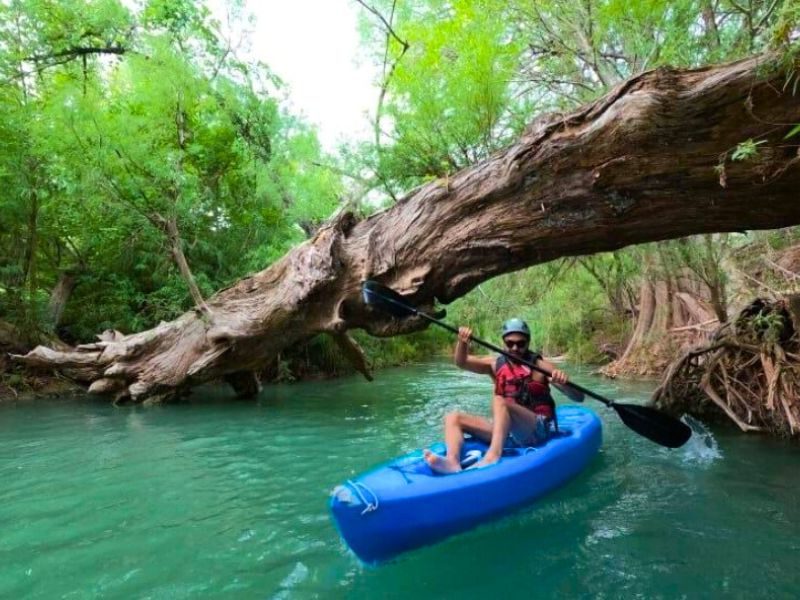 Kayaktour auf dem Fluss "Santa María"