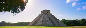 Maya-Pyramide in Chichen Itza