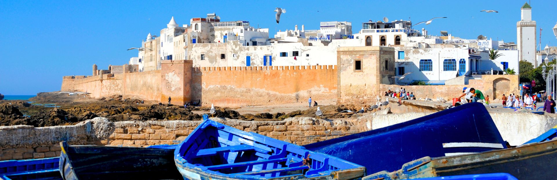 Küstenort Essaouira in Marokko