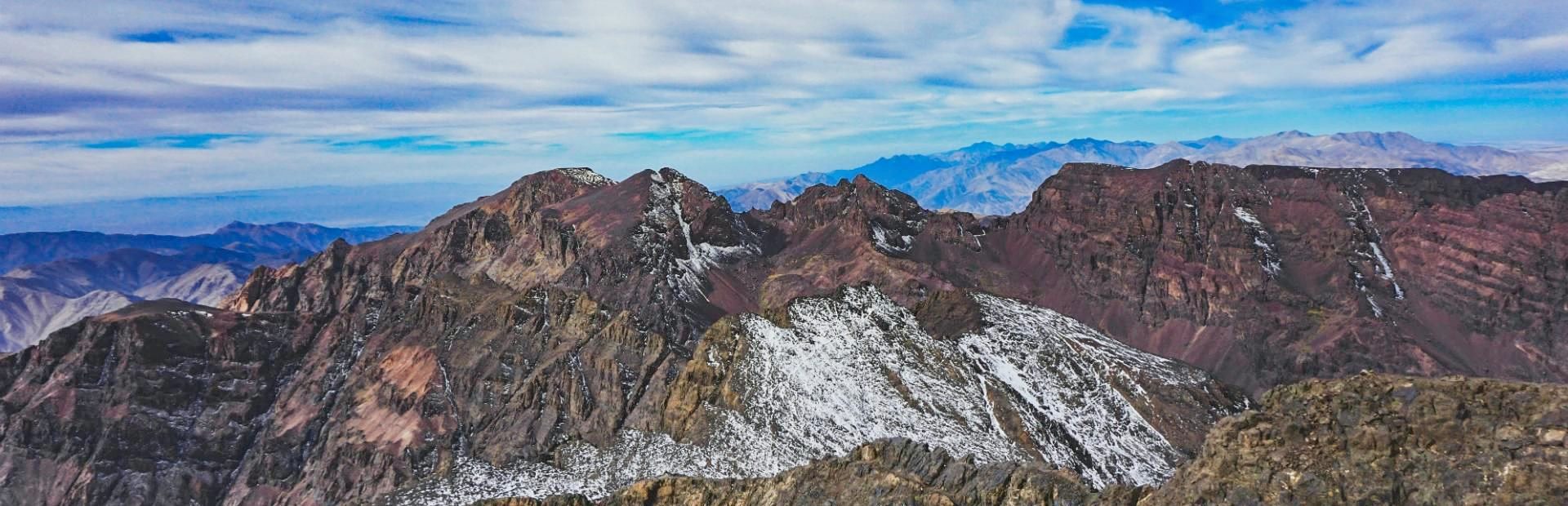 Toubkal Gebirge in Marokko