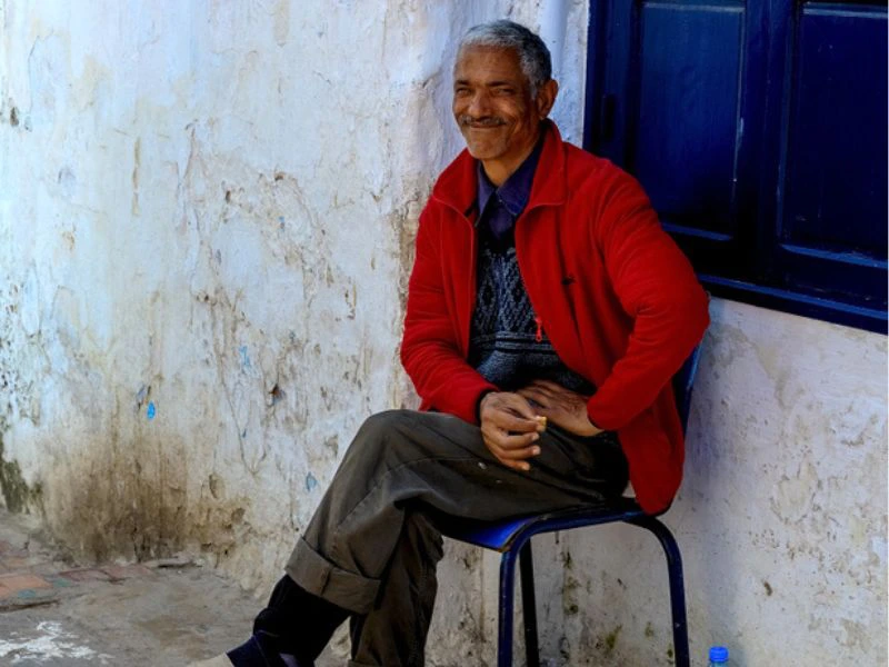 Einheimischer in Asilah Marokko