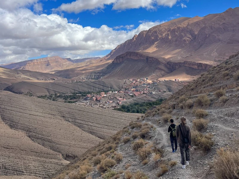 Marokko Wanderung im Dadestal