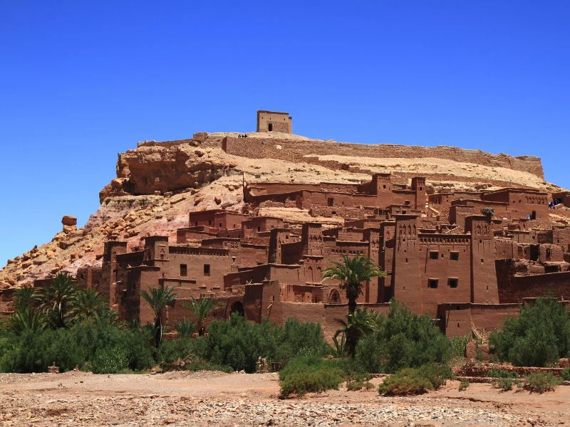 Kasbah in Ait Benhaddou Marokko