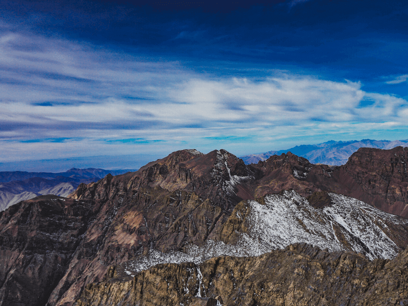 Ausblick vom Toubkal