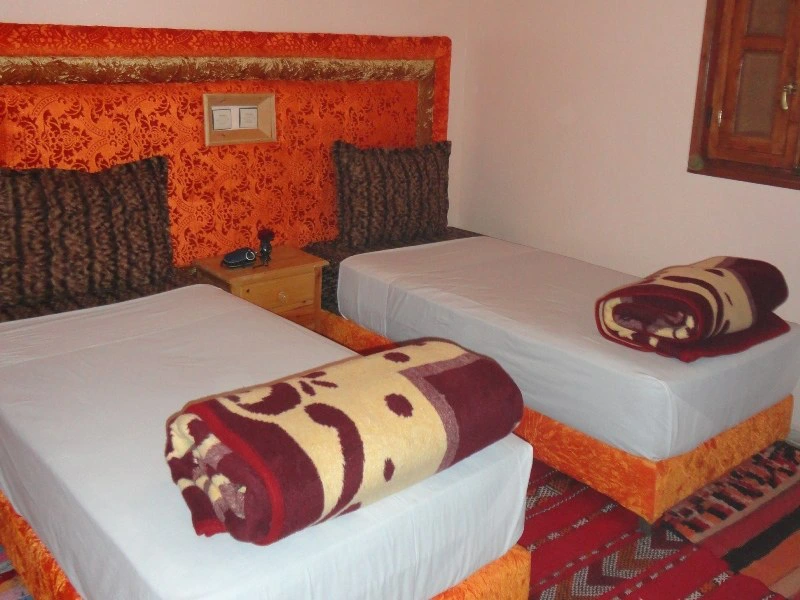 Berghotel im Atlasgebirge in Marokko